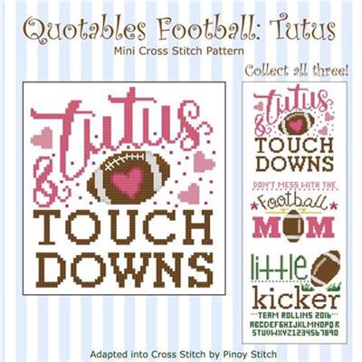 (image for) Quotables Football Tutus